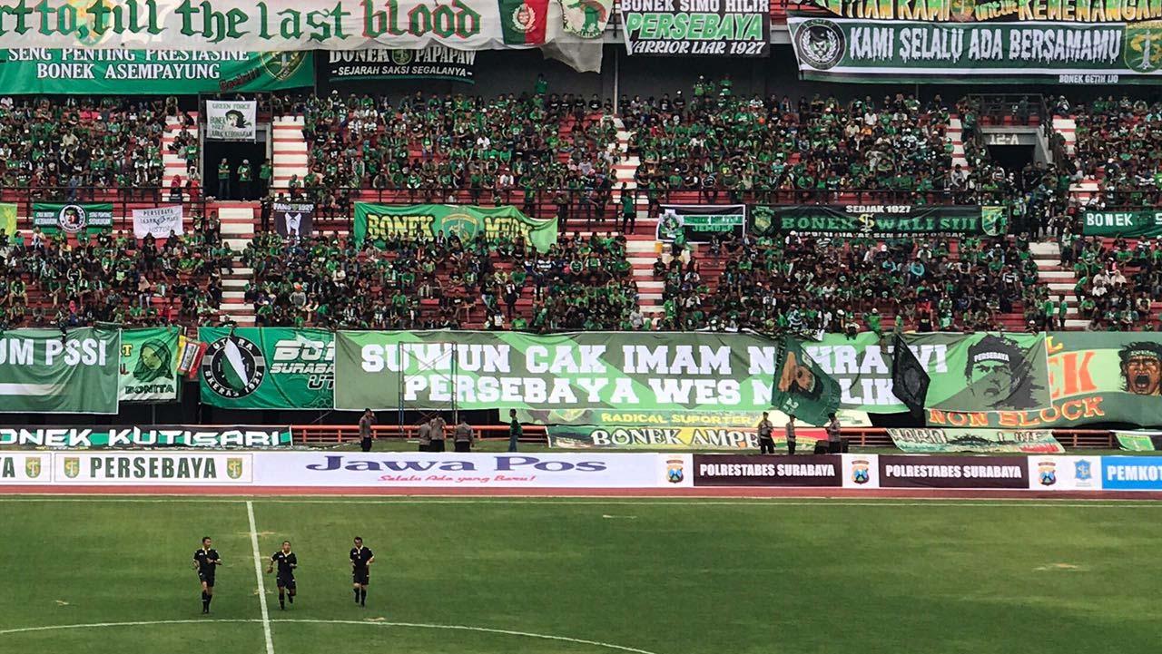 Menpora Imam Nahrawi (Persebaya vs PSIS Semarang). Copyright: Kemenpora