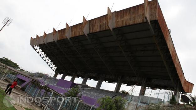 (GALERI FOTO) Menengok Kondisi Miris Stadion Benteng Tangerang