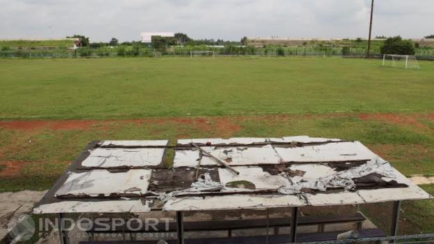 (GALERI FOTO) Menengok Kondisi Miris Stadion Benteng Tangerang