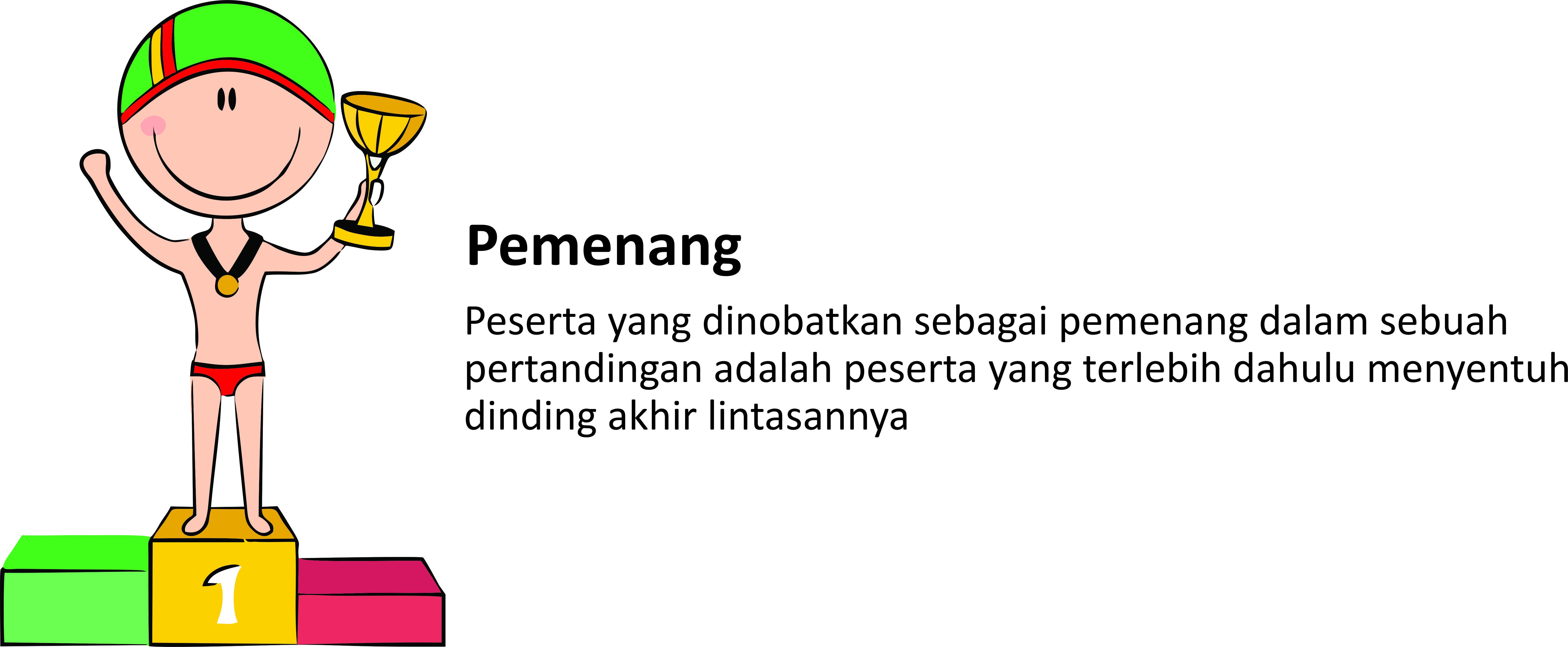 Pemenang (Peraturan Renang). Copyright: Grafis: Eli Suhaeli/INDOSPORT